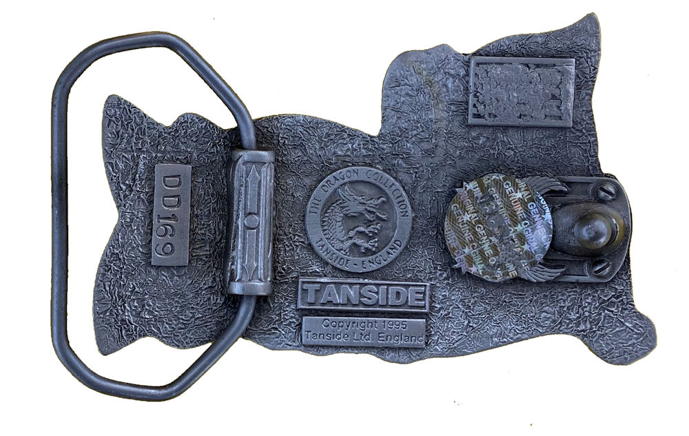 Celtic Dog Belt Buckle